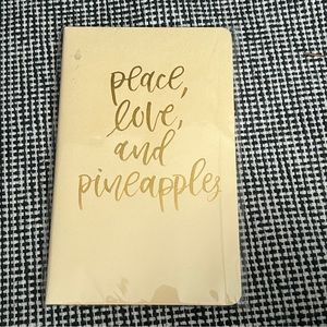 Pineapple Lined Notebook - New